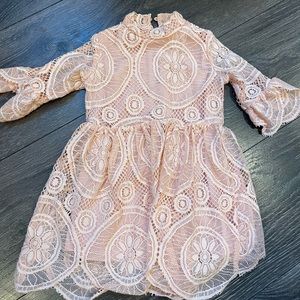 Baby photo or wedding dress